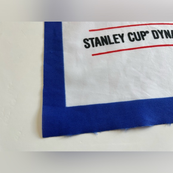 Vintage 1999 Toronto Maple Leaf Fan Flag Banner 10.5”x16.5” Stanley Cup Dynasty - Picture 6 of 12